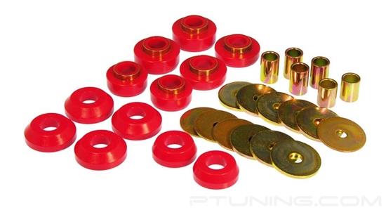 Picture of Front and Rear Body Mount Bushing Kit - Red