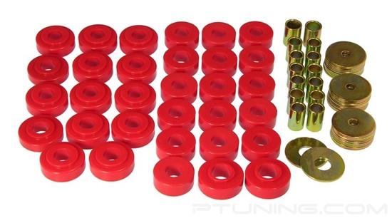 Picture of Body Mount and Radiator Support Bushings - Red