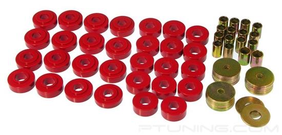 Picture of Body Mount and Radiator Support Bushings - Red