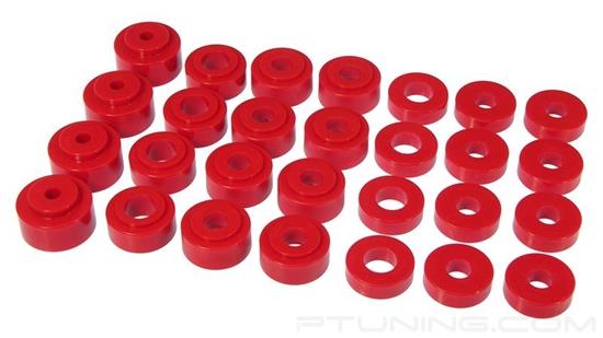 Picture of Body Mount and Radiator Support Bushings - Red
