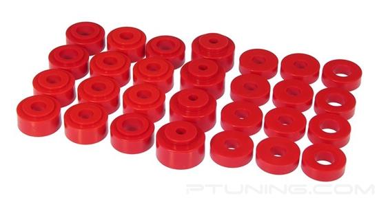 Picture of Body Mount and Radiator Support Bushings - Red