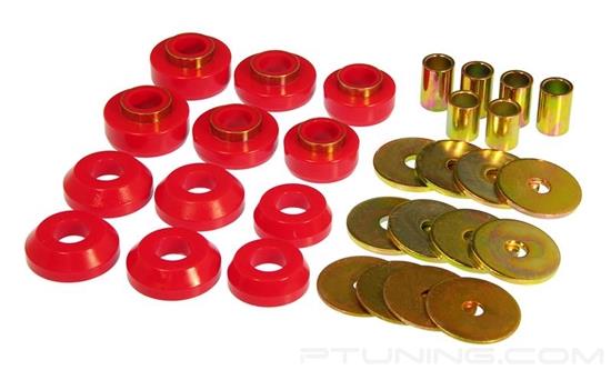 Picture of Body Mount and Radiator Support Bushings - Red
