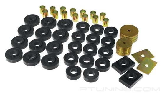 Picture of Front and Rear Body Mount Bushing Kit - Black