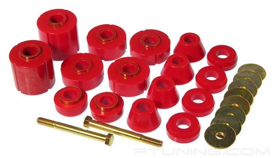 Picture of Body Mount and Radiator Support Bushings - Red