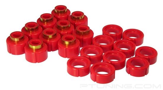 Picture of Front and Rear Body Mount Bushing Kit - Red