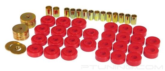 Picture of Body Mount and Radiator Support Bushings - Red