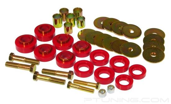 Picture of Body Mount and Radiator Support Bushings - Red