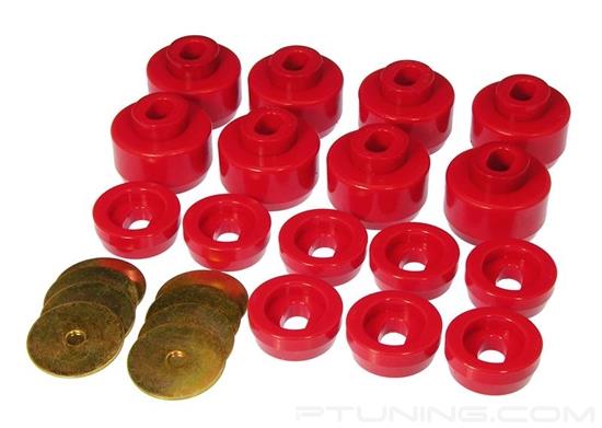 Picture of Body Mount and Radiator Support Bushings - Red