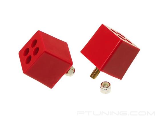 Picture of Universal Large Square Bump Stops - Red