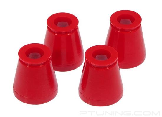 Picture of Rear Coil Spring Isolators - Red