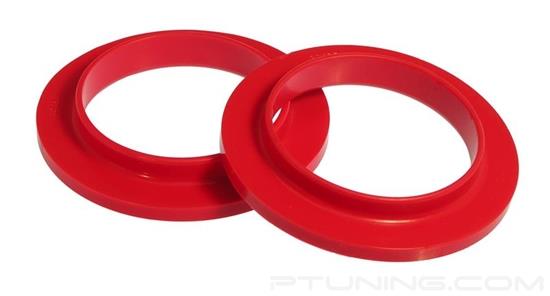 Picture of Front Upper Coil Spring Isolators - Red