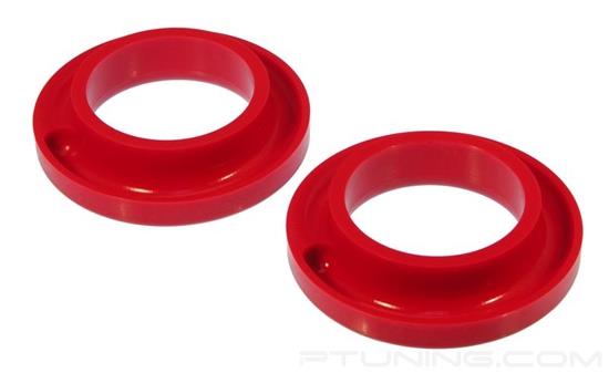 Picture of IRS Rear Lower Coil Spring Isolators - Red
