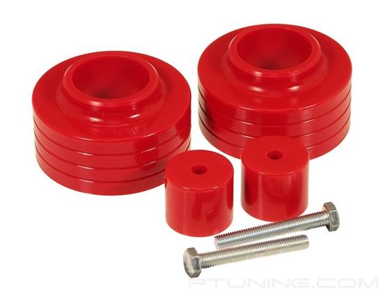 Picture of 1" Front Coil Spring Spacers - Red