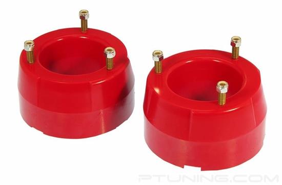 Picture of 2" Front Coil Spring Spacers - Red
