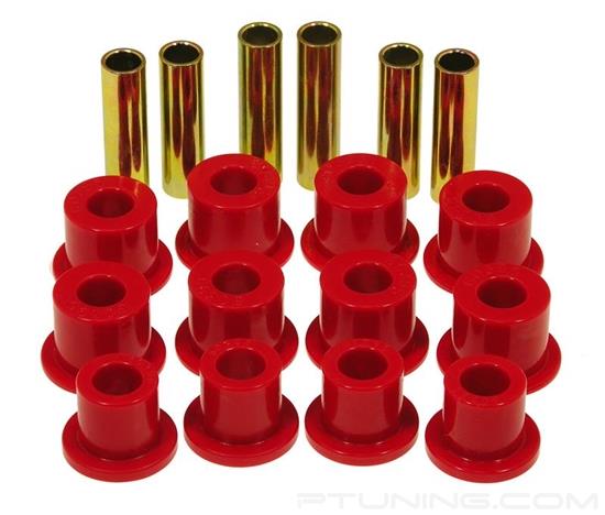 Picture of Front Leaf Spring Eye and Shackle Bushing Kit - Red