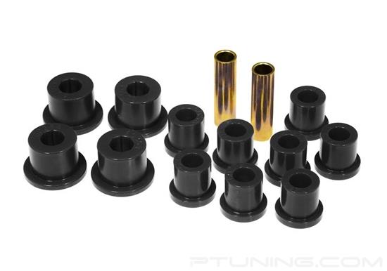 Picture of Rear Leaf Spring Eye and Shackle Bushings - Black