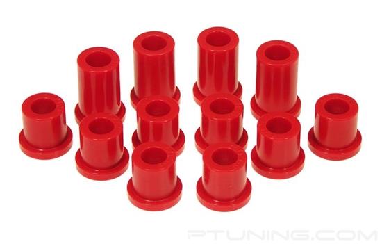 Picture of Front Leaf Spring Eye and Shackle Bushing Kit - Red