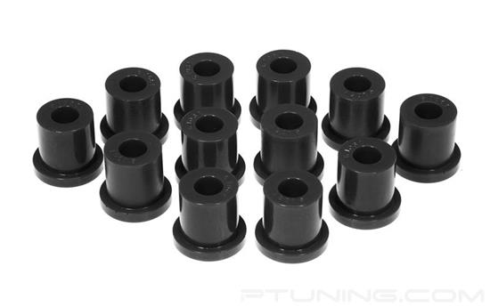 Picture of Front Leaf Spring Eye and Shackle Bushings - Black