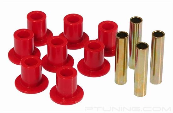 Picture of Front Leaf Spring Eye and Shackle Bushing Kit - Red