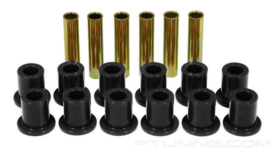 Picture of Front Leaf Spring Eye and Shackle Bushing Kit - Black