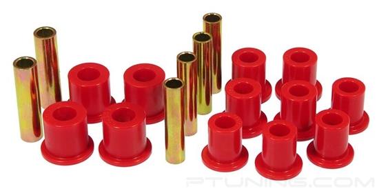 Picture of Front Leaf Spring Eye and Shackle Bushing Kit - Red