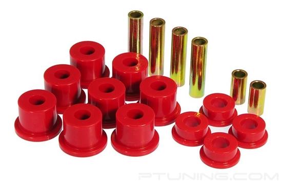 Picture of Front Leaf Spring Eye and Shackle Bushing Kit - Red