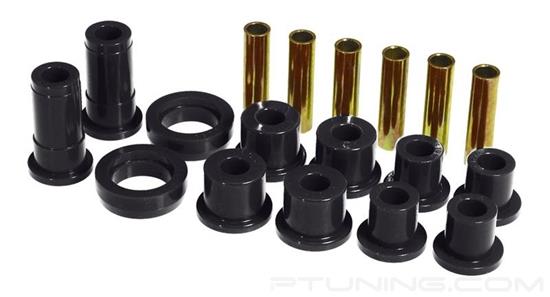 Picture of Rear Leaf Spring Eye and Shackle Bushings - Black