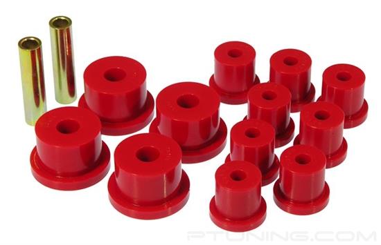 Picture of Rear Leaf Spring and Shackle Bushings - Red