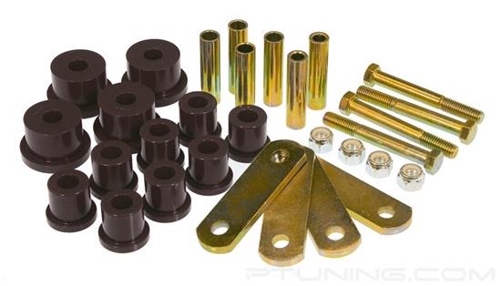 Picture of Rear Leaf Spring Eye and Shackle Bushing Kit - Black