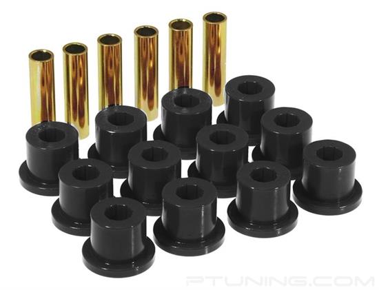 Picture of Rear Leaf Spring Eye and Shackle Bushing Kit - Black