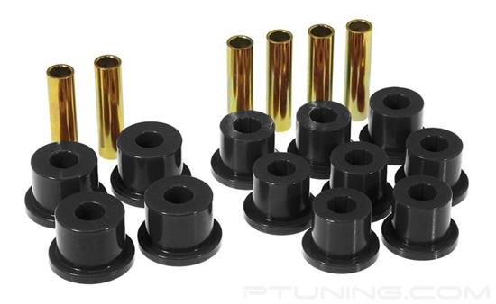 Picture of Rear Leaf Spring Eye and Shackle Bushing Kit - Black