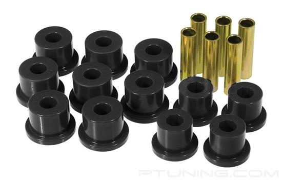 Picture of Rear Leaf Spring Eye and Shackle Bushing Kit - Black