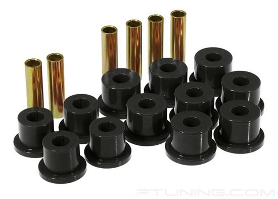Picture of Rear Leaf Spring Eye and Shackle Bushing Kit - Black