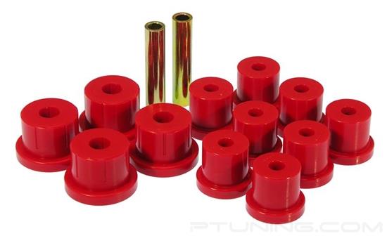 Picture of Rear Mono Leaf Spring Eye and Shackle Bushings - Red