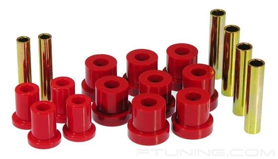 Picture of Front Leaf Spring Eye and Shackle Bushing Kit - Red