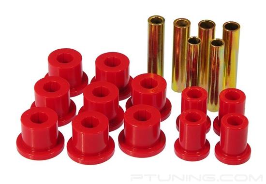 Picture of Front Leaf Spring Eye and Shackle Bushing Kit - Red