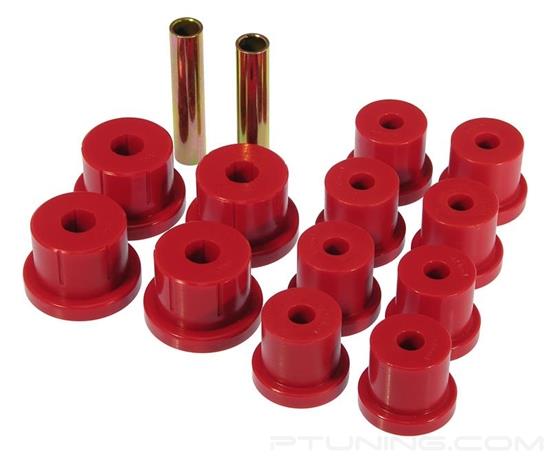 Picture of Rear Leaf Spring and Shackle Bushings - Red