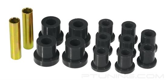 Picture of Rear Leaf Spring Eye and Shackle Bushings - Black