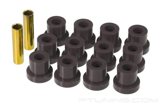 Picture of Rear Leaf Spring Eye and Shackle Bushings - Black