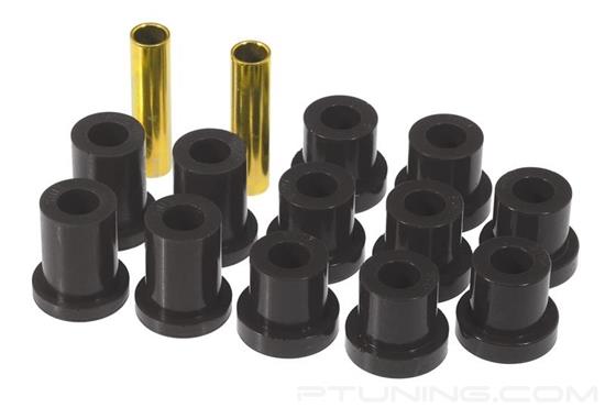 Picture of Rear Leaf Spring Eye and Shackle Bushings - Black