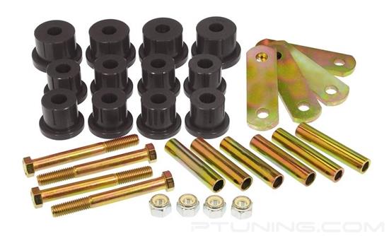 Picture of Rear Mono Leaf Spring Eye and Shackle Bushing Kit - Black