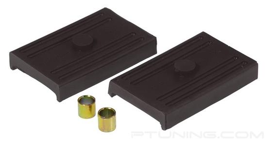 Picture of Rear Lower Leaf Spring Pads - Black