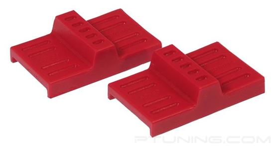 Picture of Rear Upper Leaf Spring Pads - Red