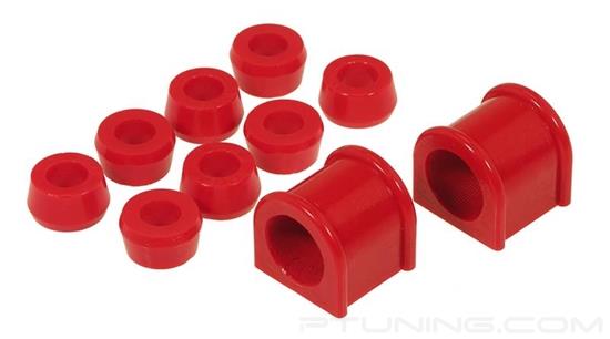 Picture of Front Sway Bar Bushings and End Links - Red