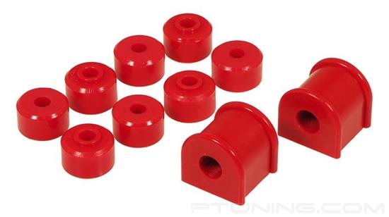 Picture of Rear Sway Bar Bushings and End Links - Red