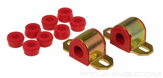 Picture of Front Sway Bar Bushings and End Links - Red