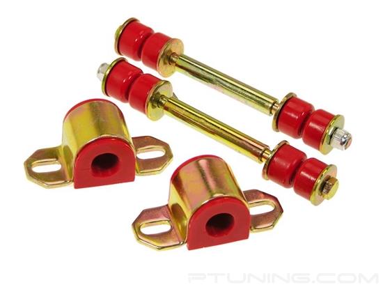 Picture of Front Sway Bar Bushings and End Links - Red