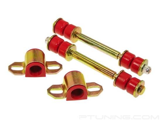 Picture of Front Sway Bar Bushings and End Links - Red