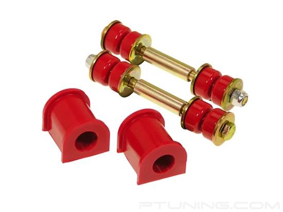Picture of Front Sway Bar Bushings and End Links - Red