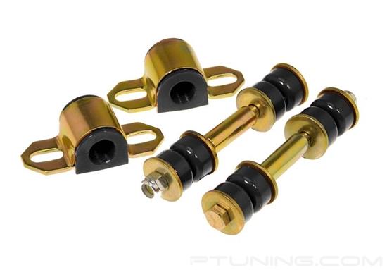 Picture of Front Sway Bar Bushings and End Links - Black